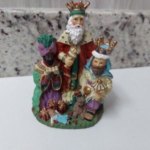 The Three Kings Magi Figurine The International Santa Claus Collection